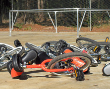 Unicycle Training Frame