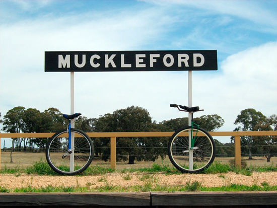 Muckleford Railway Station