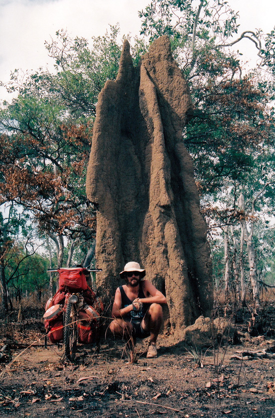 Ants Nest, Cape York, Solo MTB Adventure 1988