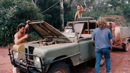 Pig hunters, Cape York, 1988 Solo MTB Adventure