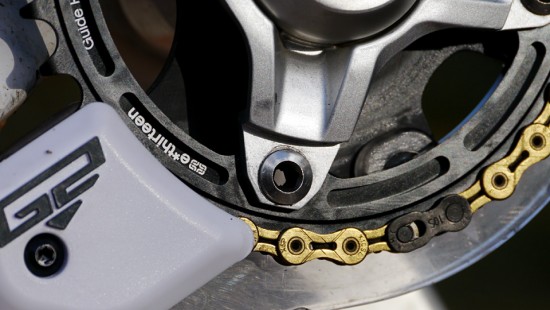 KMC X Series Chain, Missing Link and e*thirteen Chainring
