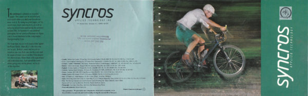 Read more about the article Syncros 1993 Catalogue