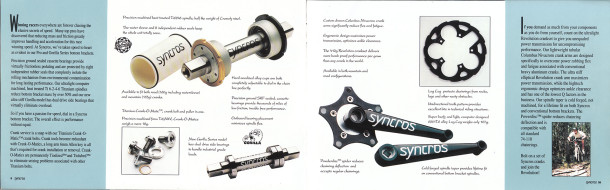 Syncros 1993 Catalogue