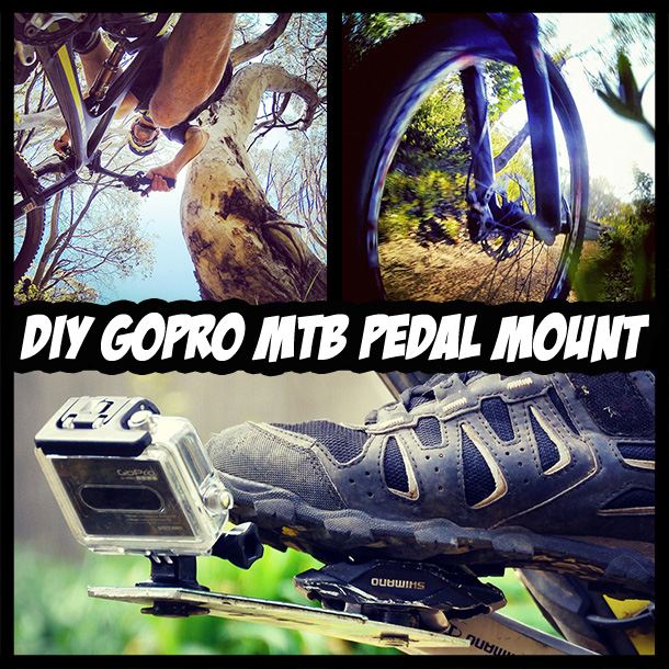 DIY GoPro Pedal Mount